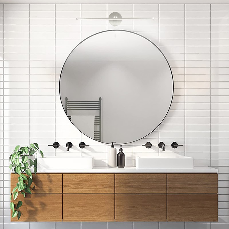 Popity home Bathroom Vanity Light Bar Brushed Nickel, 24 inch