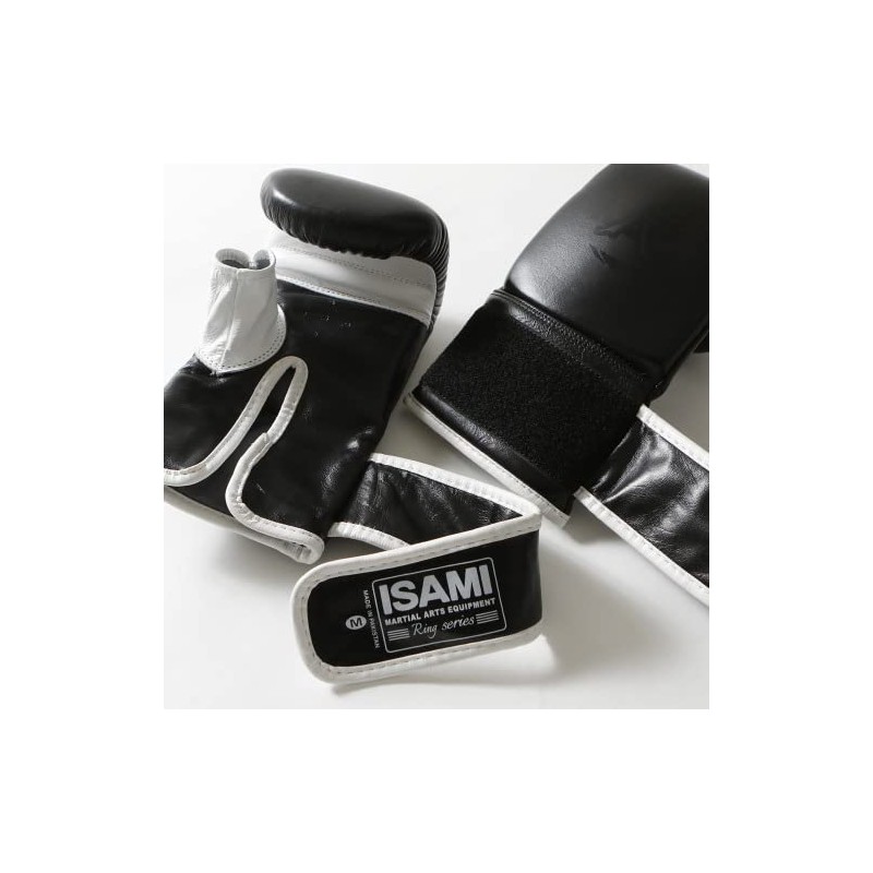 ISAMI Punching Gloves RS RS-001 Genuine Leather (Black, L)
