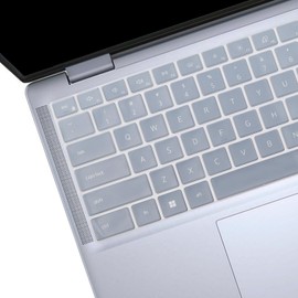 Keyboard Cover for 2025 Dell 14 Plus 2-in-1 Laptop DB04255 DB04250-14 inch, Dell 14 Plus Laptop DB14255 DB14250 Keyboard Skin Protector -Clear