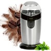 Bomann elektrische Kaffeemühle, Kaffeemühle mit Edelstahlschlagmesser, Fassungsvermögen 40 g, 120-Watt
