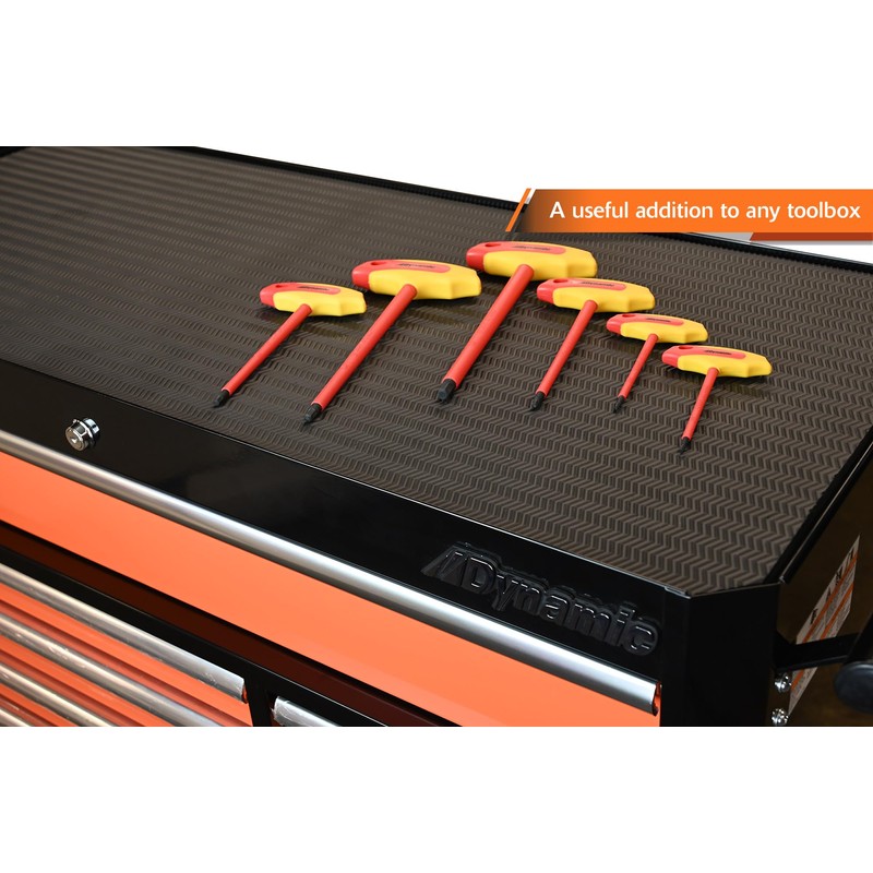 Dynamic Tools 6 Pc Insulated SAE T-Handle Hex Key Set,