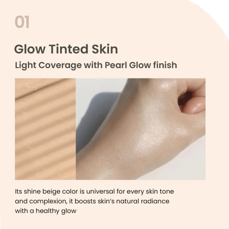 Heimish Artless Glow Tinted Sunscreen Protector Base