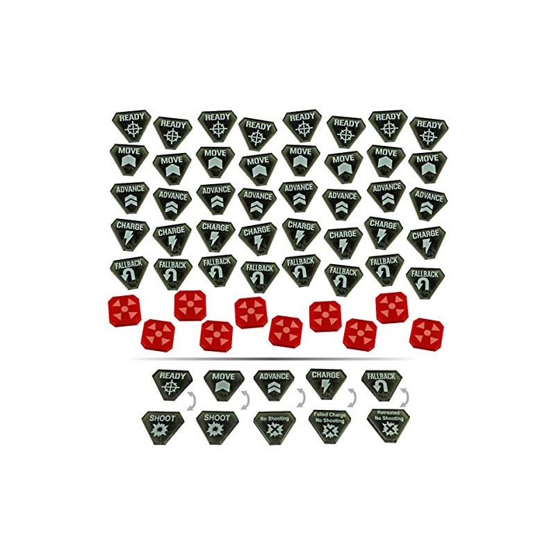 LITKO Combat Token Set | Compatible with Warhammer: Kill Team