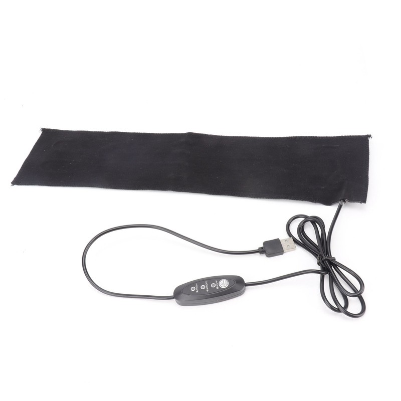 USB Heating Pad Foldable Carbon Fiber 3 Gear Temperature Adjustment