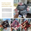 2025 Graduation Cap Decorations kit Graduation Cap Topper Blank, 12