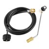 6FT Propane Adapter Hose with Stove Pressure Regulator
