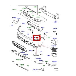 Genuine LAND ROVER HEADLAMP WASHER JET CAP RANGE ROVER SPORT 14 RH NEW LR099324