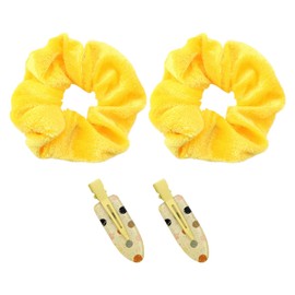 2 Pieces Of Hair Ties, 2 Pieces Of Hairpins, Women'S Headwear, Plush Hair Ties, Elastic Headband, Hair Style Holder