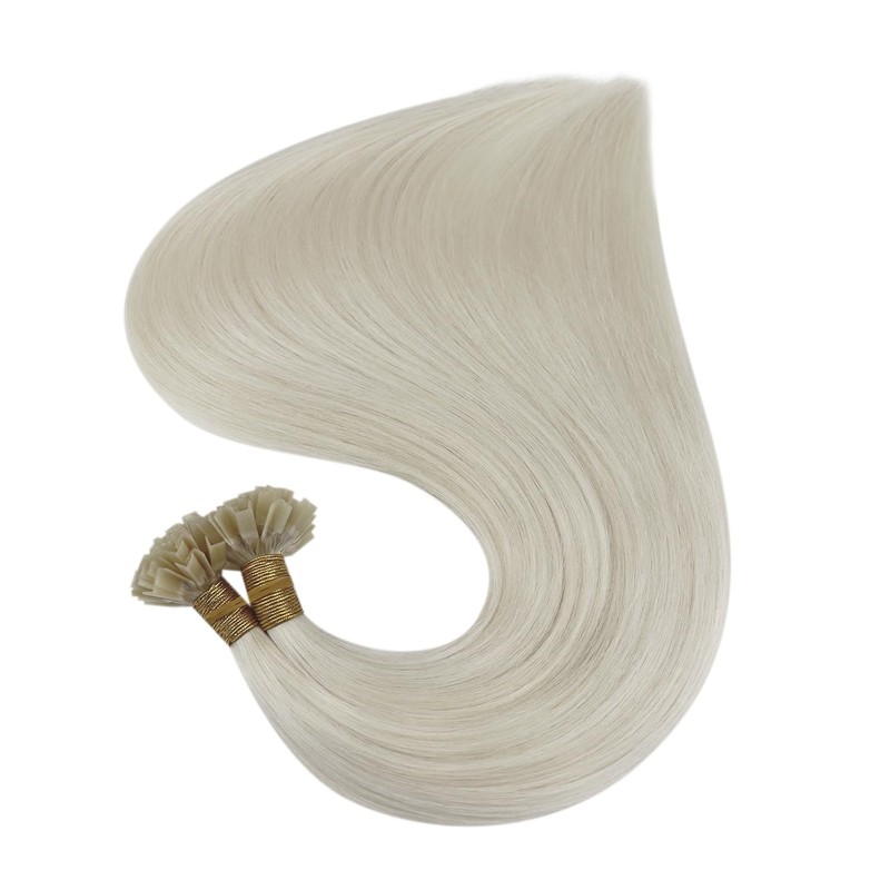 Full Shine Human Hair Extensions Pre Bonded Fusion Hair Extensions