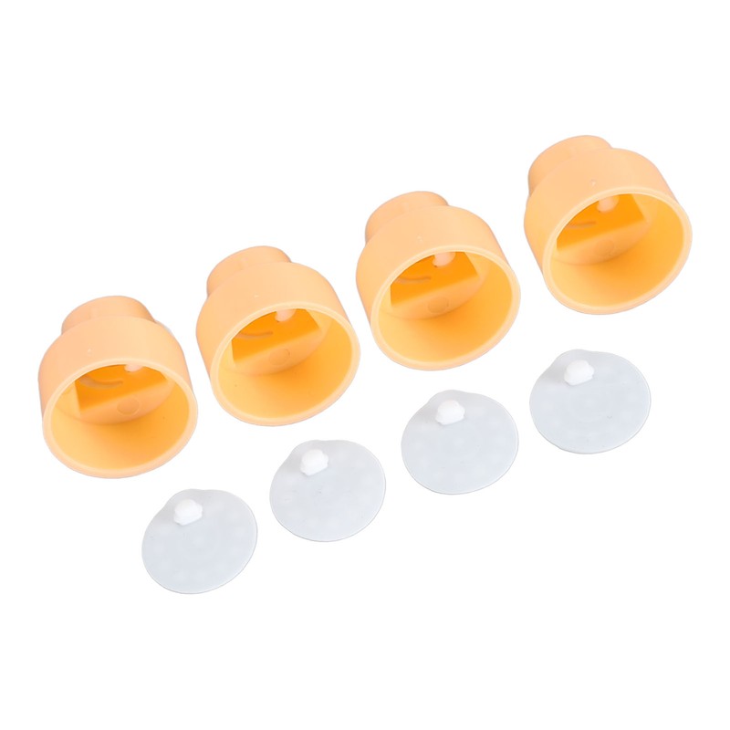 12pcs Spare Valves Membranes Silicone Spillage Prevention Accessory Pump Replacement