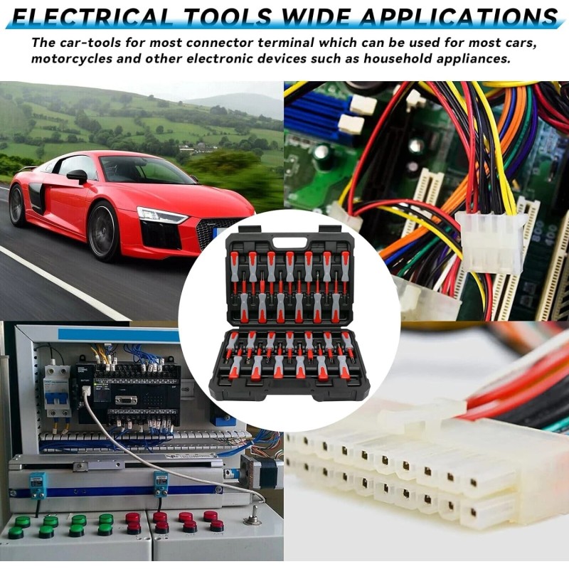 C Q CHANG QI 26PC Terminal Removal Tool Kit Vehicle