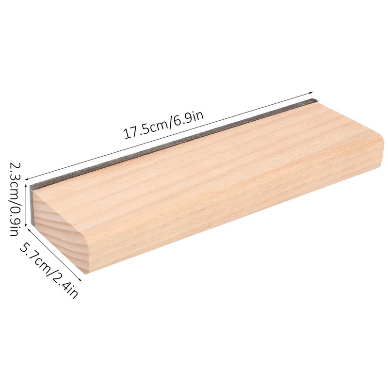 Maple Fret Crowning File for Guitar Bass Ukulele Polishing Tools