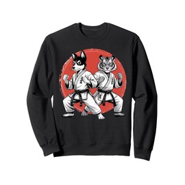 Karate Tiger Dog Karate Gi Karate Japanese Stuff Karate Sweatshirt