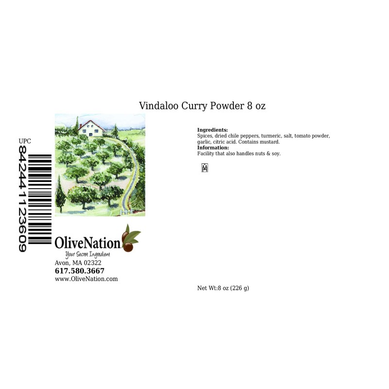 OliveNation Vindaloo Curry Powder 8 ounces