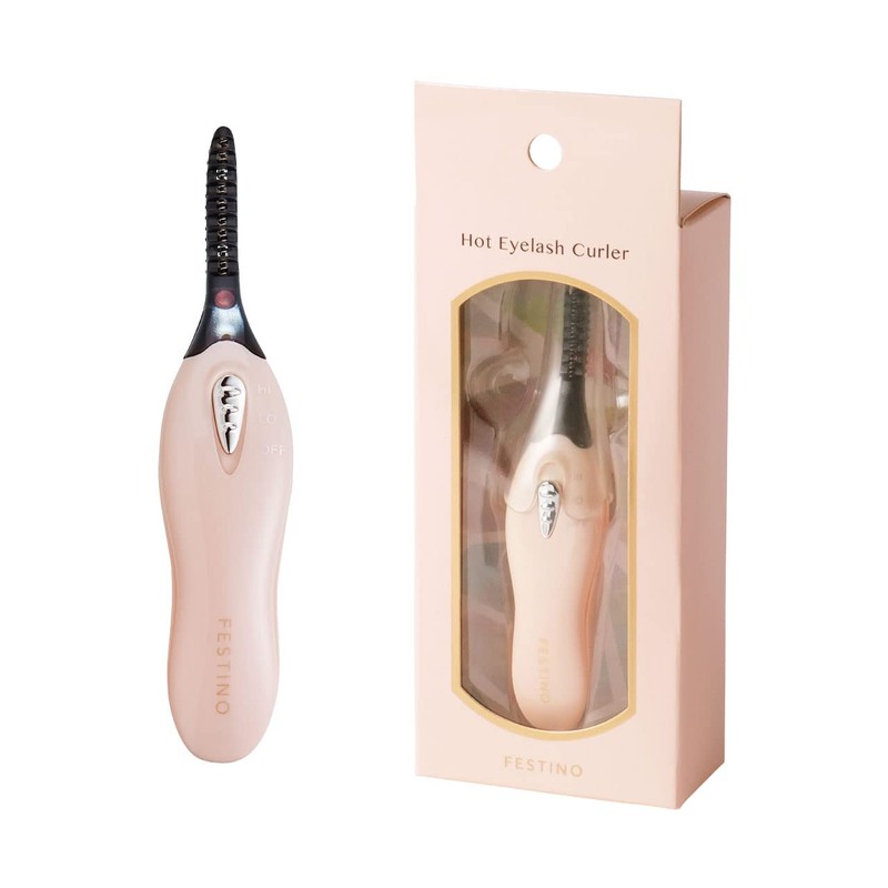 Festino Hot Eyelash Curler SMHB-005 FESTINO (Pink)