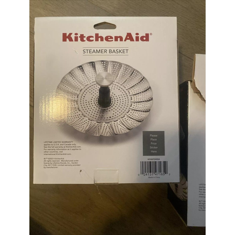 KitchenAid Universal Steamer Basket, 10-Inch, Stainless Steel