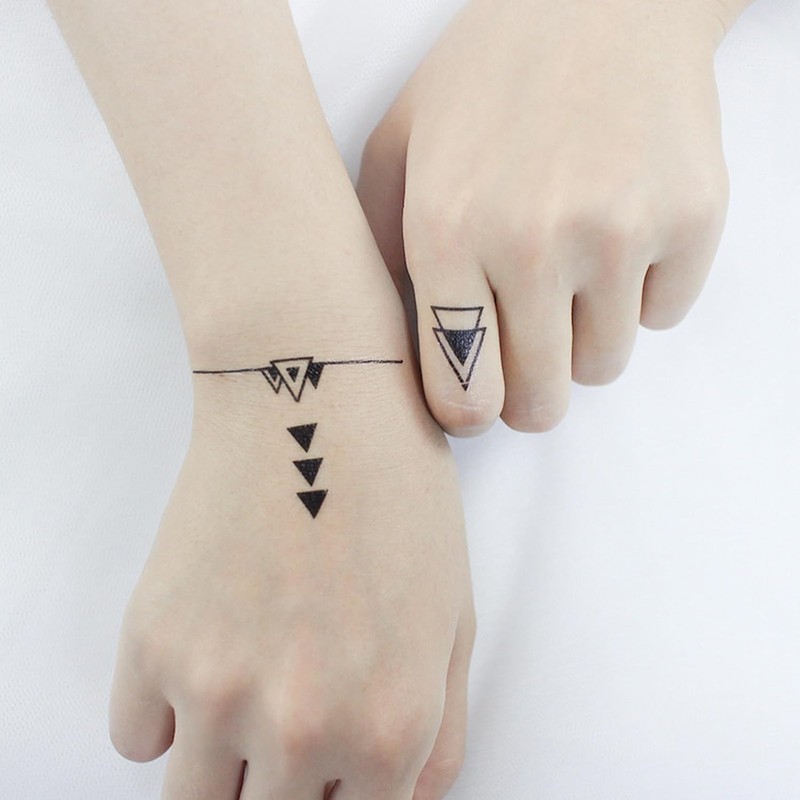 Bana Flor Tatuajes Temporales Impermeable Mujer Hombro Clavícula Sexy Tatuaje
