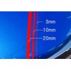 MYS MM-43 Reflective Tape, Red, 0.4 inches (10 mm x