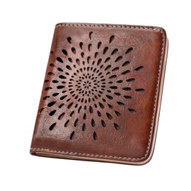 APHISON Womens Wallet, Slim Small Wallet for Women Men RFID Wallet Women Sunflower Leather ID Credit Card Holder whit Zipper Coin Pocket Bifold Compact Wallet