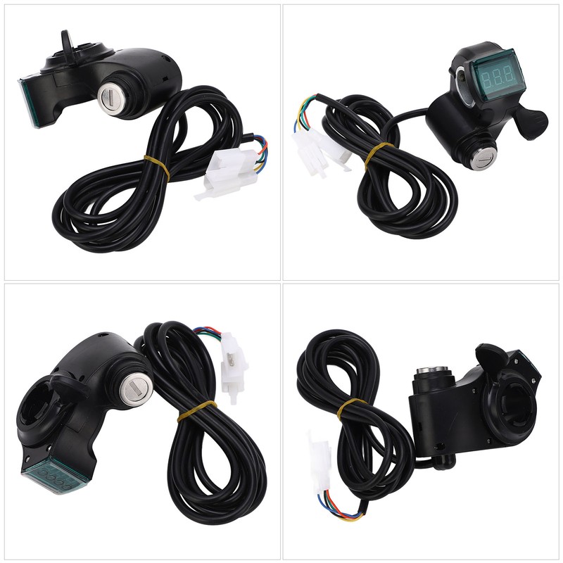 48V 1000W Electric Bike Retrofitting Kit Brushed Controller Thumb Throttle
