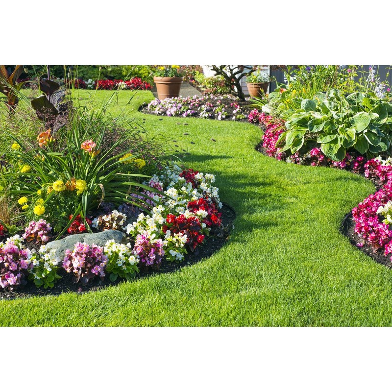 MASTER MARK Plus Landscape Coiled Edging, Garden Border, Lawn Edging,