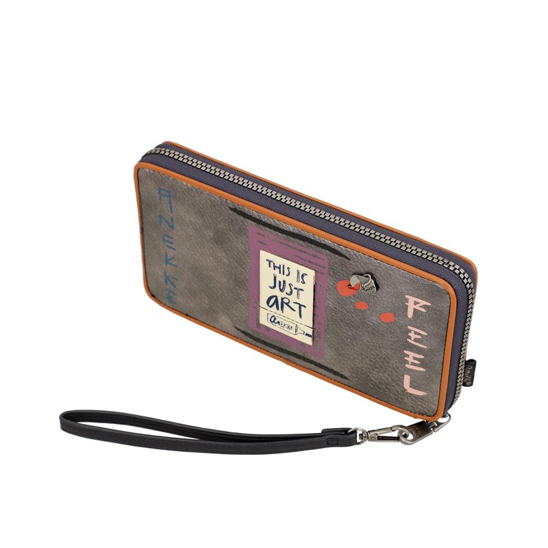 Anekke Contemporary RFID Passport Wallet XXL Multicoloured, Colourful, rfid wallet