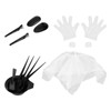 Vaguelly 11pcs Disposable Hair Coloring Set Cap Gloves and Bowl