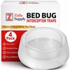 Bed Bug Interceptor Traps – Clear 4-Pack Passive Monitor &