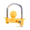 Tropchou Trailer Camper Anti-Theft Coupler Lock Hitch Ball with Key