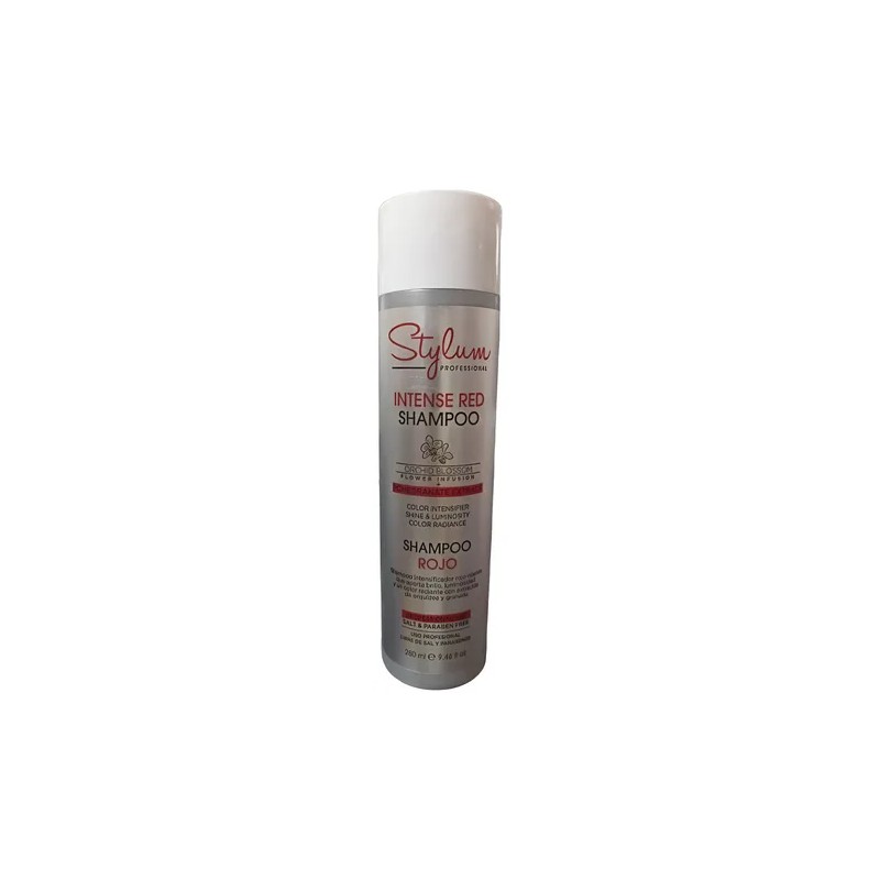 Shampoo Intensificador Rojo Sal Stylum 280ml
