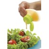 DobryDom 3 Packs Portable Salad Dressing Containers, Silicone Squeeze Bottle