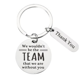 Boss Employee Appreciation Gifts for Men Women Thank You Coach Gift Keychain for Boss Coworker Birthday Christmas Leaving Gifts for Team Leader Mom Manager Gifts
