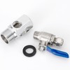 Pxyelec Ball Valve Shut Off Switch RO Feed Water Adapter