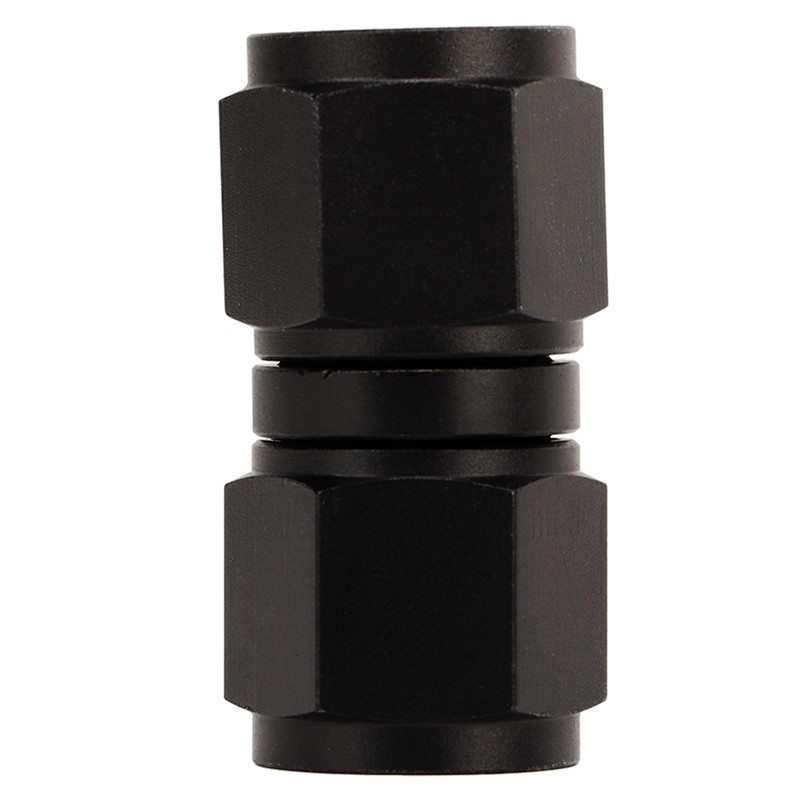 5PCS 10AN Fitting Adapter Black Female Straight Swivel Aluminum Alloy