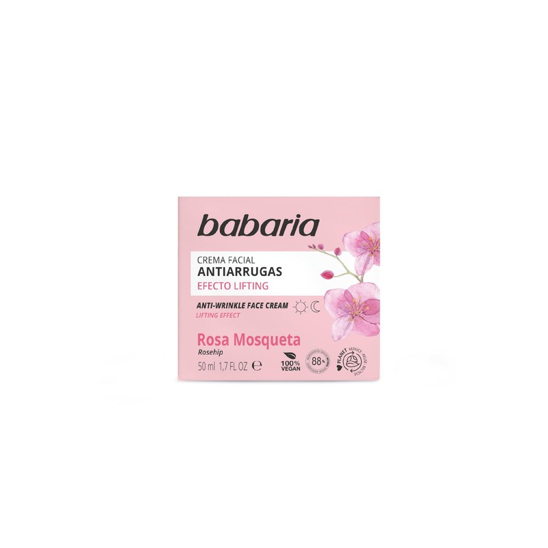 Crema Facial Antiarrugas Rosa Mosqueta - 50 Ml.