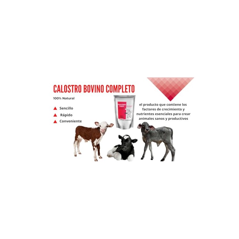 Calostro Bovino Completo Natural SCCL, 700gr