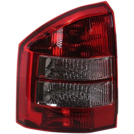 For 2007-2010 Jeep Compass Tail Light Driver Side Bulbs Included DOT Certified CH2800169 | 5303879AD