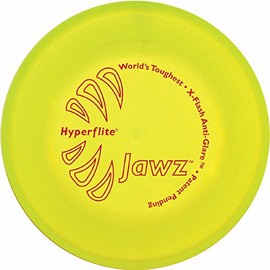 Hyperflite Jawz Frisbee Puncture Resistant with Anti-glare Effect Yellow
