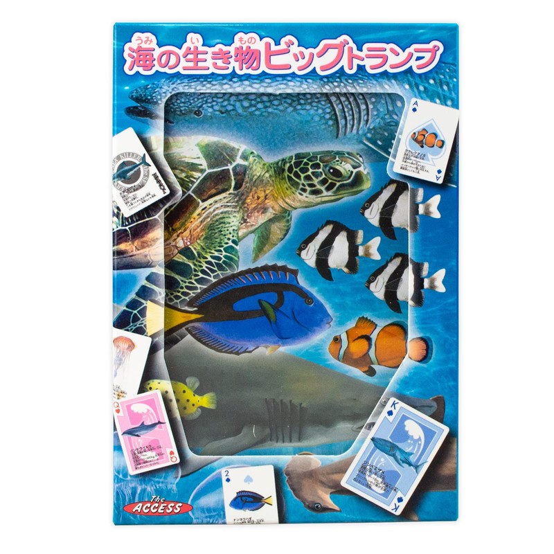 The Access Sea Creatures Big Playing Cards, Fish, Ocean, Sea