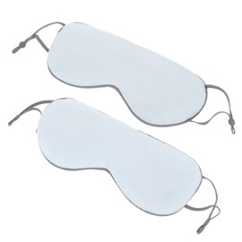 Mikinona 2Pcs Multi Function Eye Mask Comfortable Double Sided Cooling Sleep Masks for Travel and Home Use Light Blocking Design for Eye Protection and Relaxation