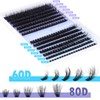 Geeneiya Fluffy Lash Extension Kit Cluster Eyelash Extension Kit Clusters