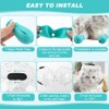 Velarionna Cat Muzzle for Grooming, Adjustable Breathable Transparent Cat Astronaut