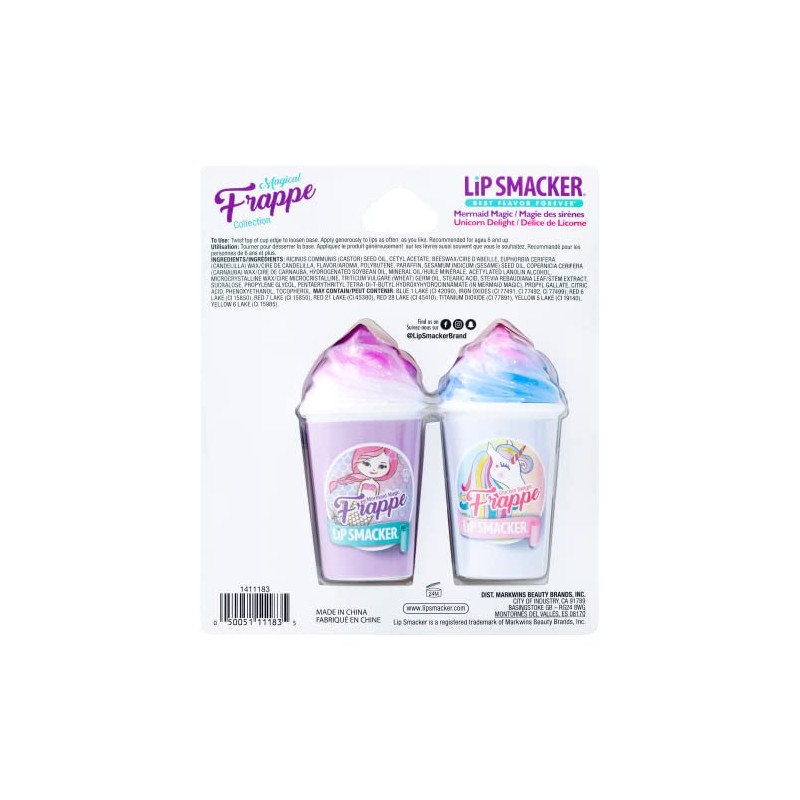 Lip Smacker Magical Frappe Collection 3 Pack Beverage Lip Balm-