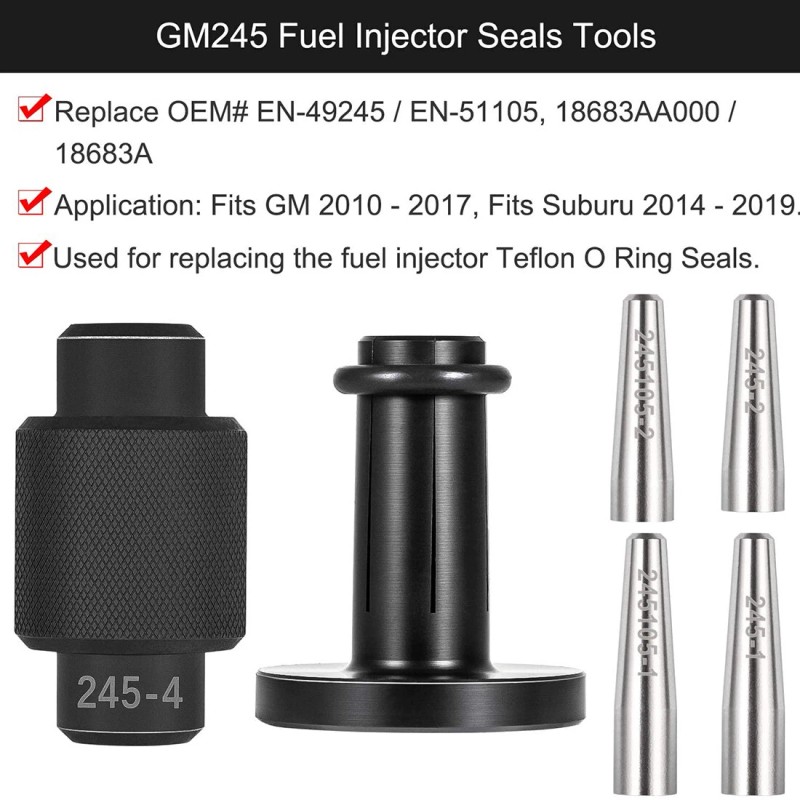 DW-Auto 6706 Injector Rail Assembly Remover & GM245 Fuel Injector