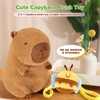 Ditucu Cute Capybara Plush with Bee Backpack Kawaii Capibara Stuffed