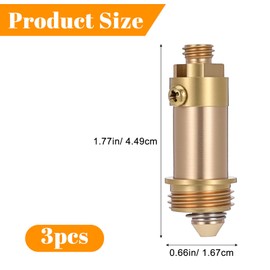 Pop-Up-klick-Klack-Badablauf-Federbolzen Aus Messing, 3 Stück Pop-Up-Ablaufventil, Clack Plug Bolt Pop Up Ablaufventil Schrauben​ Für Waschbecken, Badewanne, Waschbecken, Ablaufstopfen