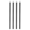 PATIKIL Threaded Extension Rod, 4 Sets 10" M10 x 1mm