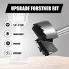 HSAWBIT 24mm Forstner Drill Bit for Woodworking, Forstner Bit Wood