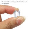 MECCANIXITY Kitchen Sink Rack Feet 5mm ID x 10.5mm OD