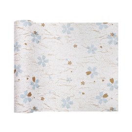 No Tariff HUANGANG PVC Multi Purpose Non Slip Refrigerator Mats Shelf Liner for Kitchen Cabinets Drawers Protective Linerscolor: White, size: 45.7cm x 243.8 cm